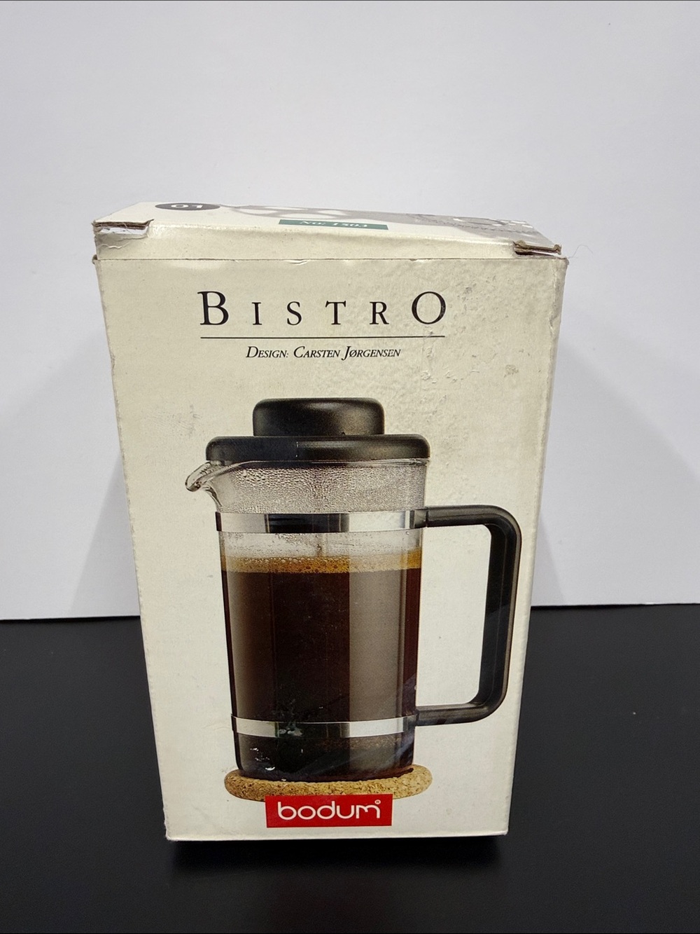 Bodum Bistro French Press Coffee Maker in Black
